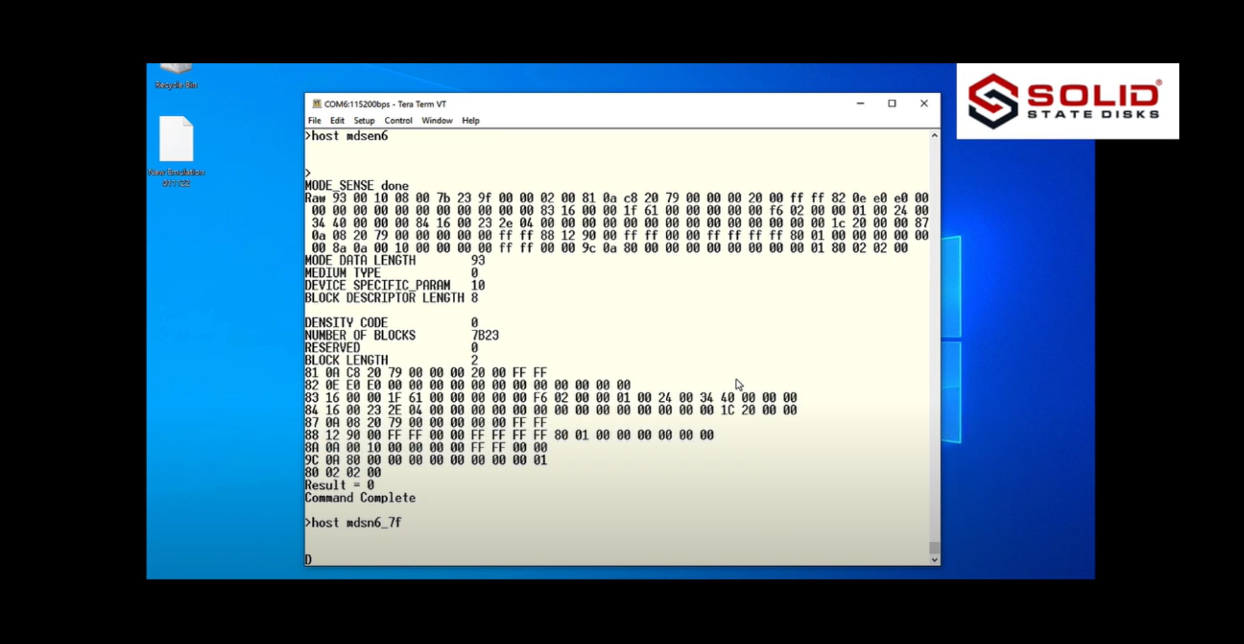 Chapter 8: Part 5 - Collecting data for a new emulation - Solid State ...