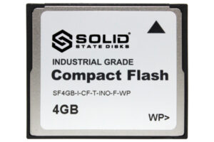SCSIFlash Industrial Grade CF Card 4GB – Write Protect