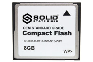 SCSIFlash Commercial Grade CF Card 8GB – Write Protect